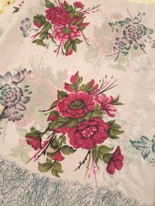 Floral Print Saree