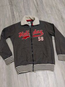 Holiday Zip-Up Jacket