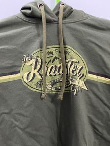Roadster Olive Green Hooded Sweatshirt