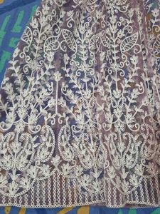 Elegant Embroidered Anarkali kurta and pant set