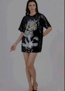 Sparkling Garfield Sequin Mini Dress