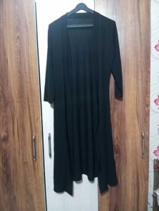 Classic Black Long Cardigan