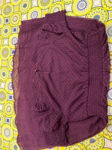 Dark Purple Dress