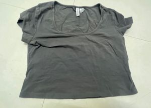 Women's Basic Grey T-Shirt