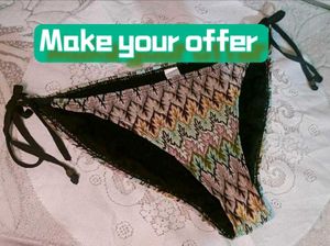 Boho Print Bikini Bottoms
