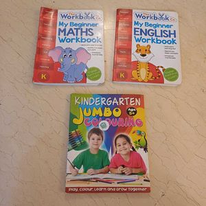 Bumper Maths, Eng, Coloring &amp; Activity Workbooks