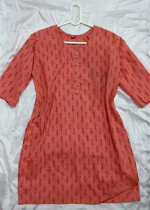Coral Printed Kurti