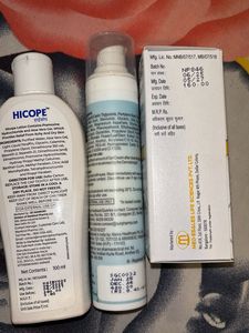 Hicope, Moisturex-Hydra &amp; Vedmate Lotions