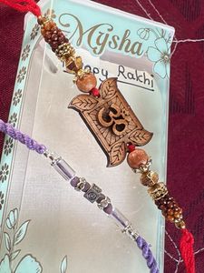 Unique Om Design Rakhi 2