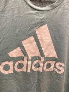 Eal Adidas T - Shirt Light Blue Xl