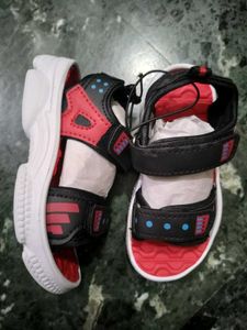 Brand new Kids Black &amp; Red Sandals in size 9