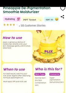 PLIX Pineapple De-Pigmentation Moisturizer