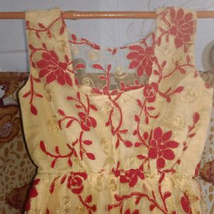 Girls Embroidered Dress