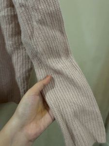 Cozy V-Neck Ribbed Knit Sweater