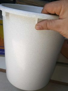 Unique speckled storage cylinder