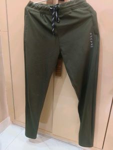 Men's Olive Green Track Pants