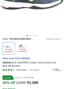 ADIDAS ACE 1.0 Shoes Mens Sports