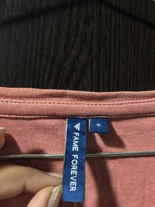 Salmon Long Sleeve Top