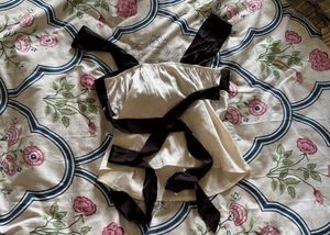 Chic Satin Two-Tone Camisole Top