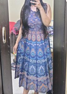 Bohemian Print Maxi Dress