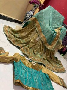 bollywood style desighner saree