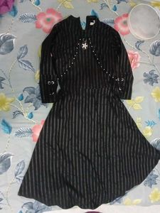 Girls' Striped Dress