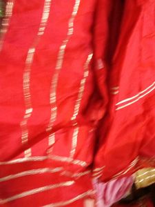 Elegant Pink Striped Kurta Set with Dupatta
