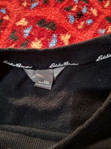 Eddie Bauer Black Sweatshirt