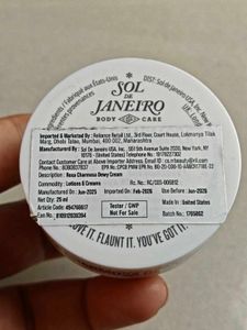 Sol de Janeiro Rosa Charmosa Dewy Cream