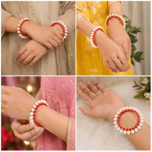 Handmade Kodi Bangles for Women | Traditional Red