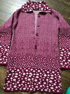 purple 💜 white 🤍 Sweater from Manali