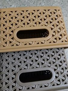 Kuber Industries Plastic 2 Pieces Small Size