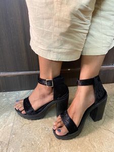 Catwalk Strapy Block Heels