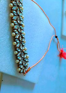 Stunning Kundan &amp; Pearl Necklace Set