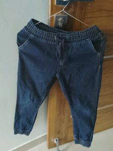 Comfortable Dark Wash Jogger Jeans