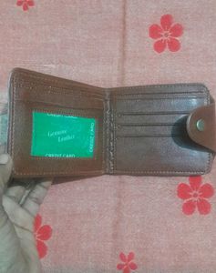 MAN CASUAL BROWN ARTIFICAL LEATHER WALLET