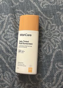 WishCare Daily Tinted Fluid Sunscreen SPF 50+