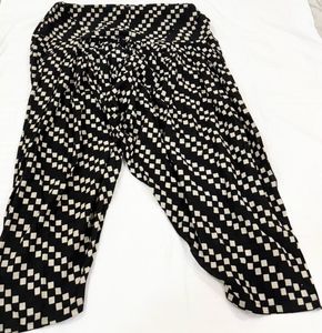 White Thread Work Kurta with Black Salwar