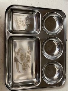 new Stainless Steel Thali Plate