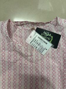 Prakriti brand Pink Printed cord set