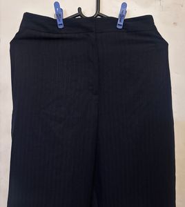 Classic Navy Wide Leg Pants