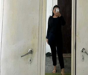Elegant Navy Blue Trousers