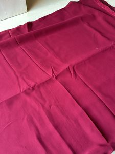Vintage Maroon Saree with Intricate Border