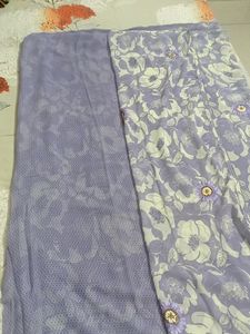 Lovely Lavender Saree 😍