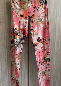 Vibrant Floral Print Leggings