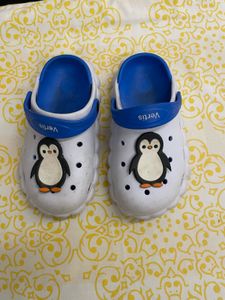 Cute Penguin Crocs for Kids