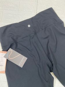 BLISSCLUB Black High-Waisted Leggings