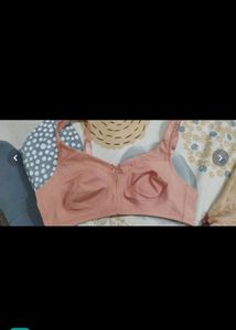 Comfortable Pink Bra