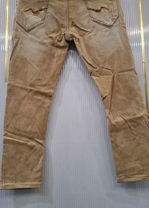 Bravo Men's Brown Jeans