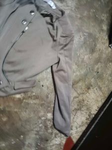 Stylish Khaki Cropped Jacket
